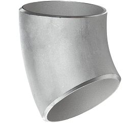 Отвод 45&deg;_AISI 316L (1.4404)_пищевой DIN 11852_70x2